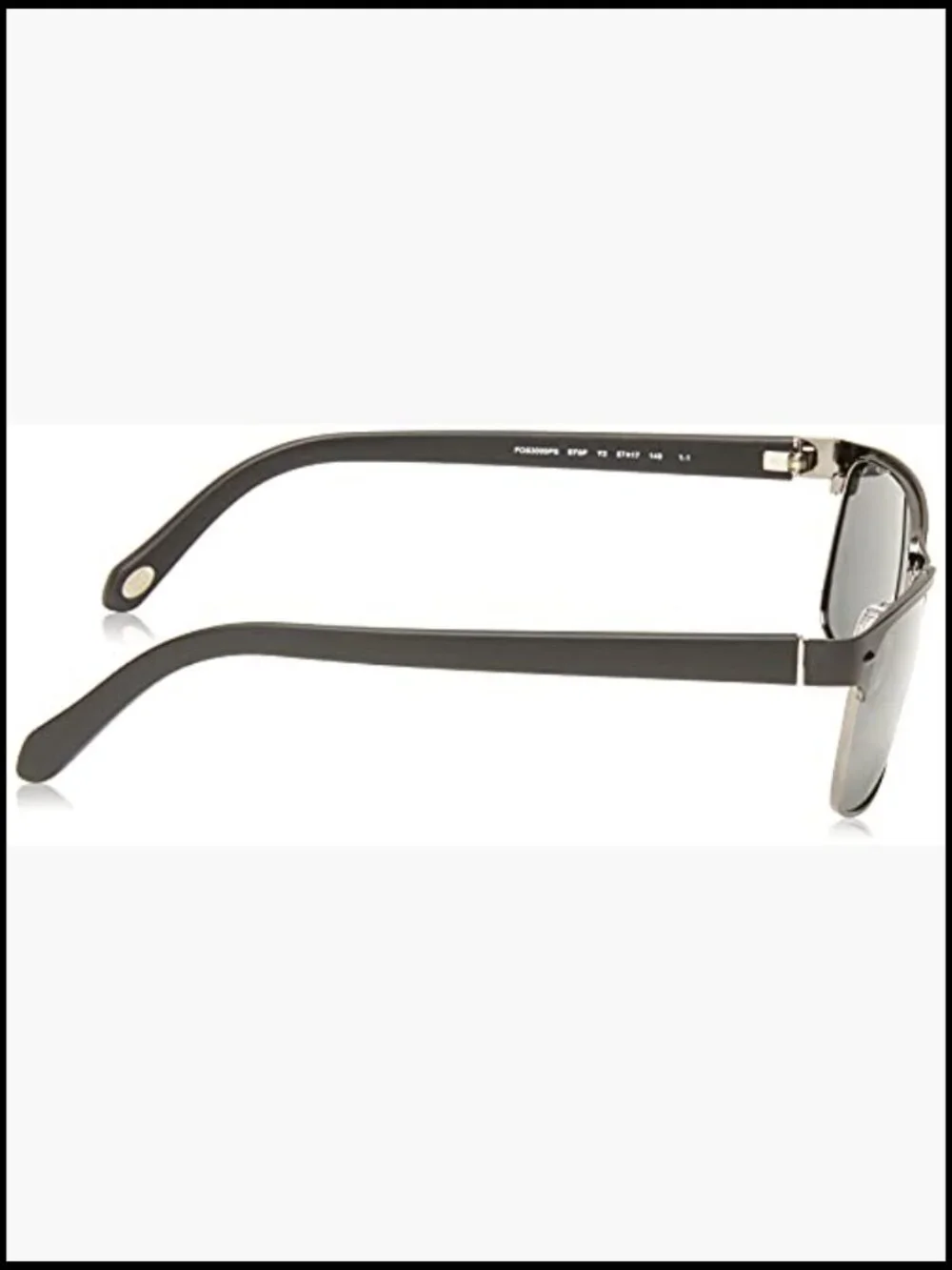 Rectangular Polarized Sunglasses with UV400 Protection